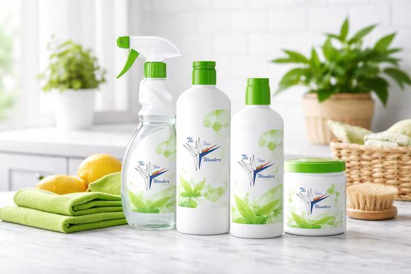 Linea Casa – detergenti concentrati The Five Wonders