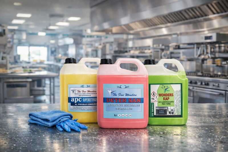 Linea Professionale – detergenti concentrati The Five Wonders